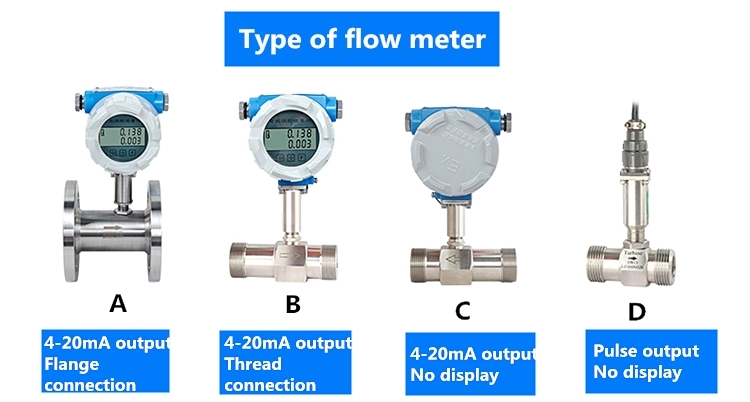 liquid turbine gps oil flow meter