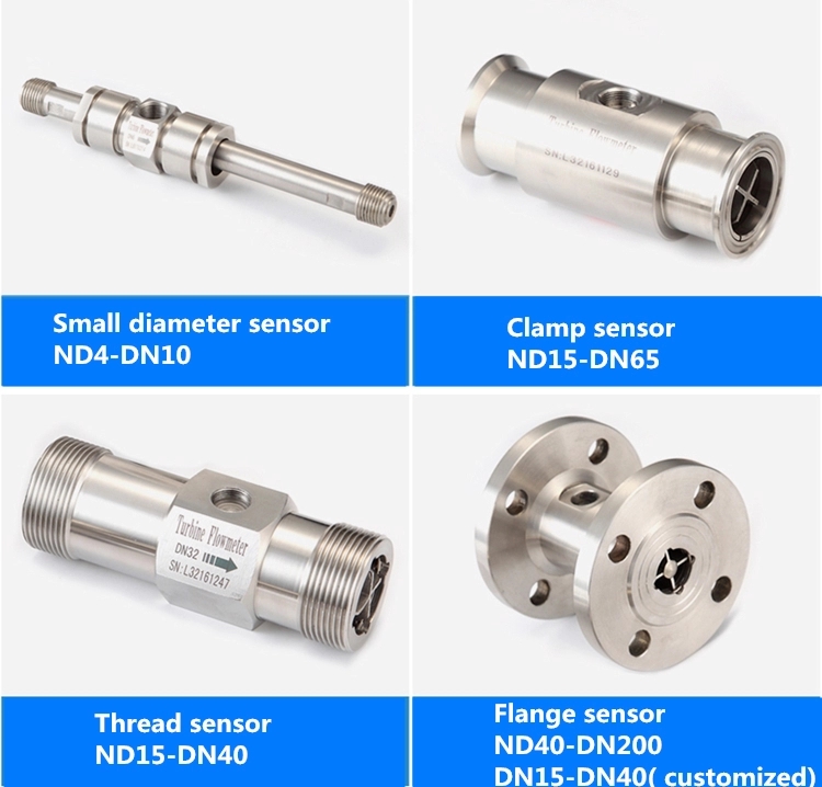 liquid turbine gps oil flow meter