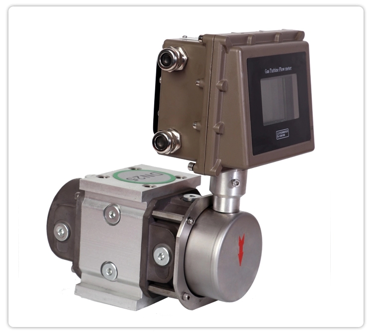 high accuracy intelligent natural gas roots flow meter