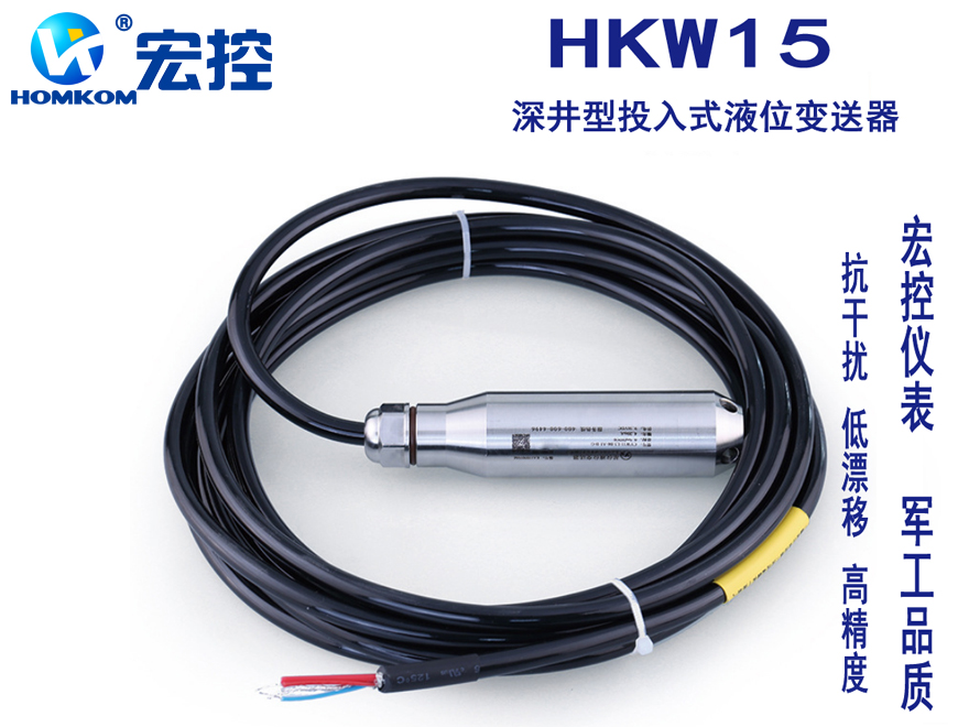 HKW15深井型投入式液位变送器